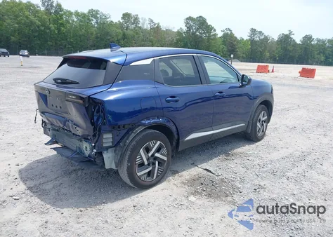 2025 Nissan Kicks Sv Fwd from USA, damaged, VIN 3N8AP6CA5SL302921